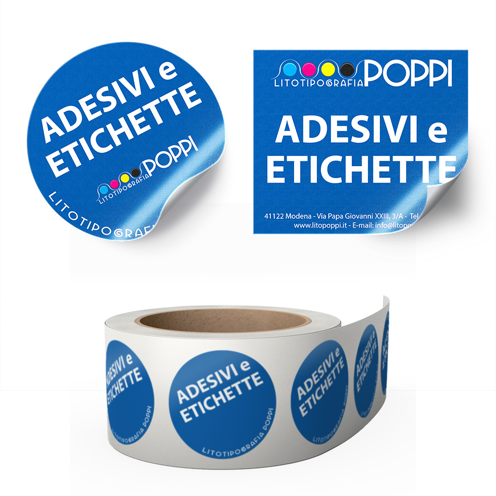 Stampa adesivi ed etichette Modena