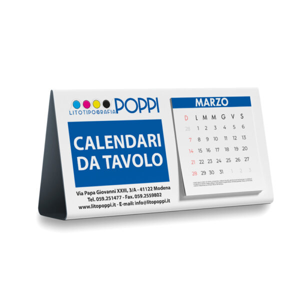 Calendari da tavolo