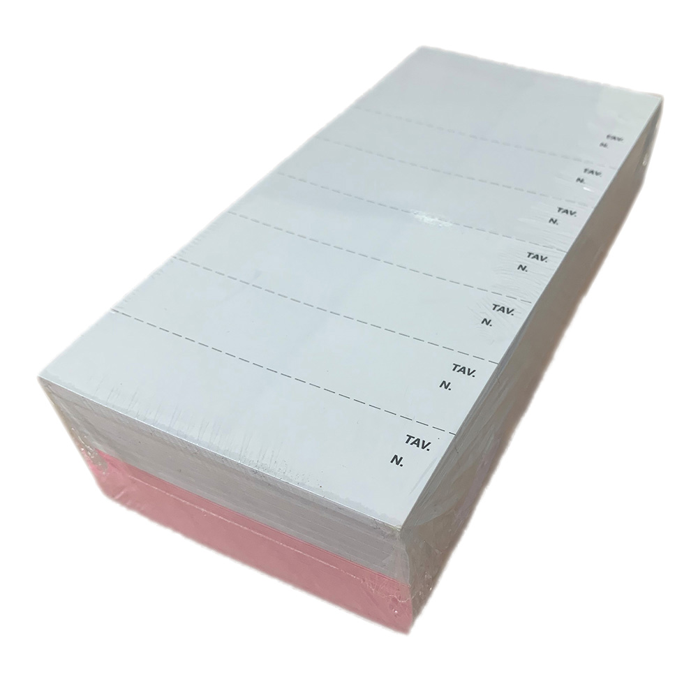 Blocchi comande ristorante Data Ufficio 2 Copie Bianco senza rigatura non  perforato 10 x 16,8 cm carta 40 unità su